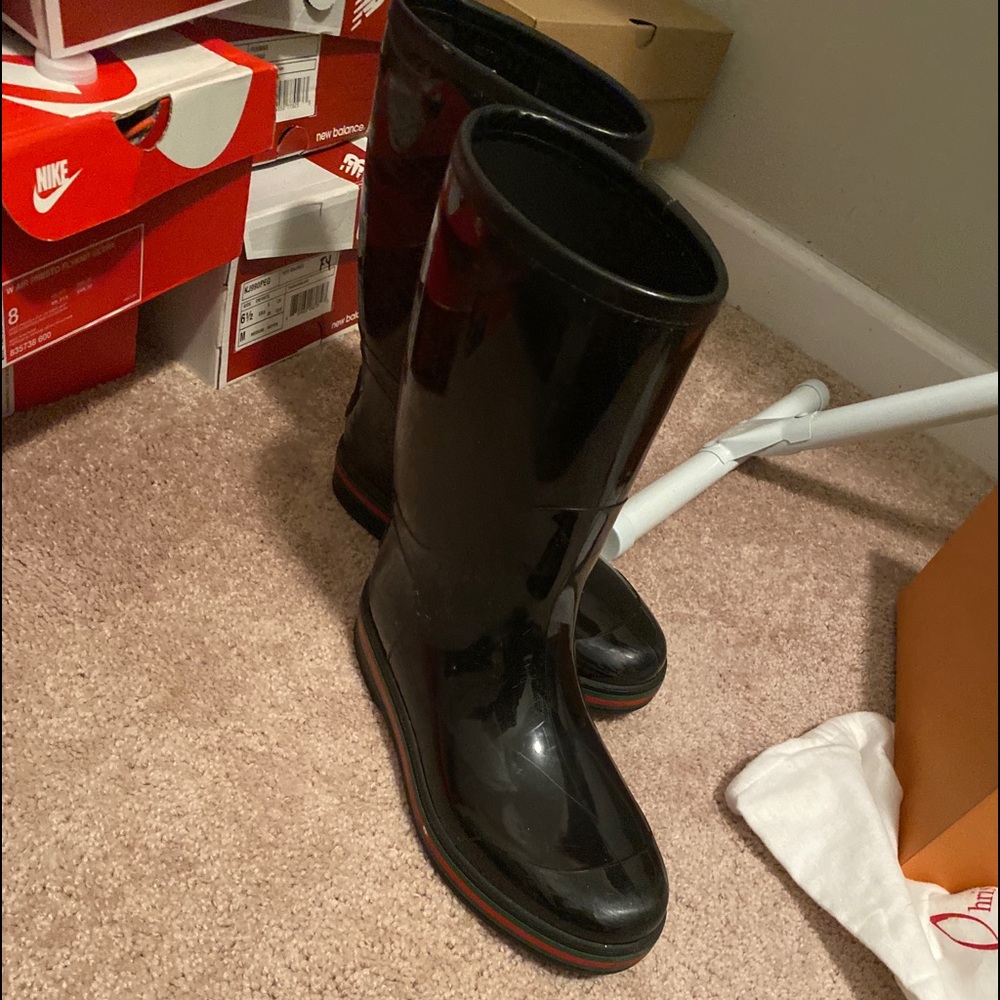 Men’s Gucci rain boots